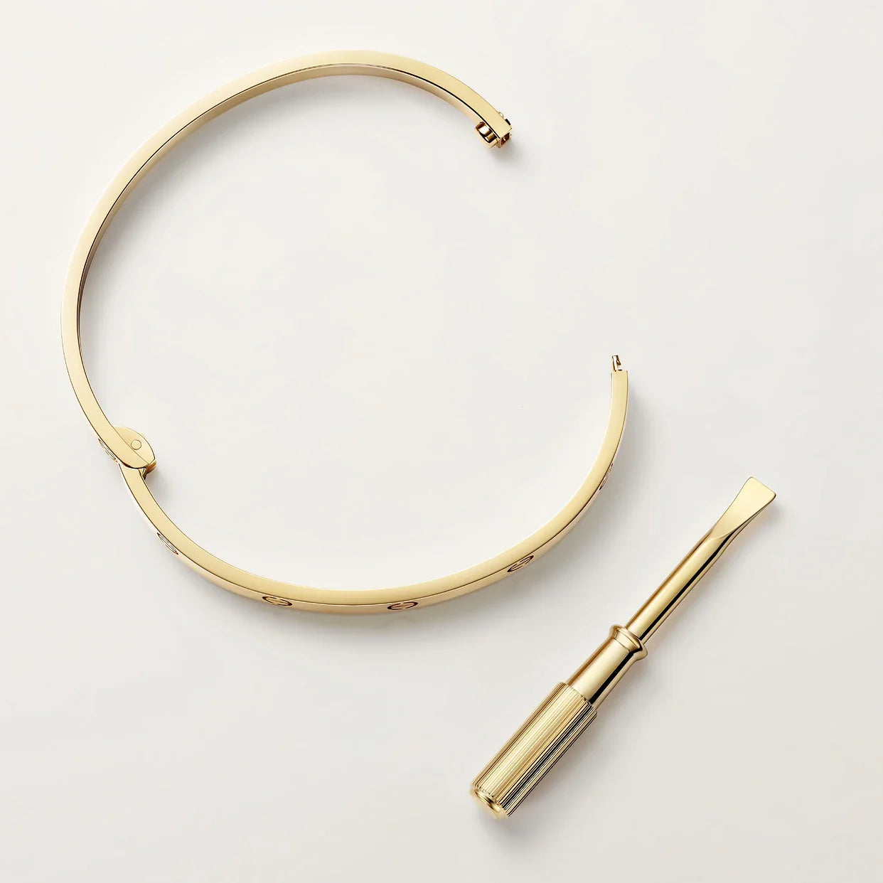 LOVE bracelet, classic model Gold
