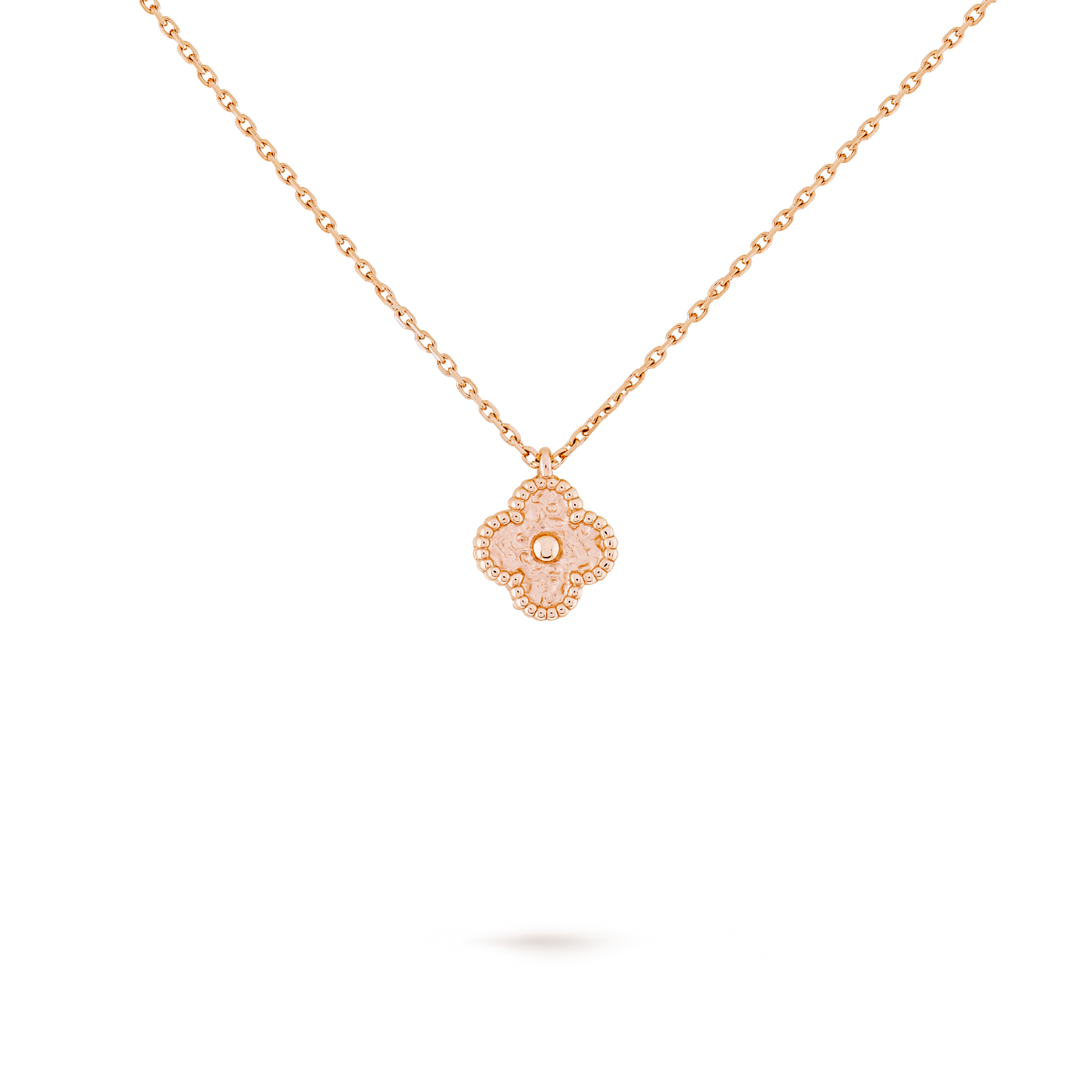 Van Cleef Vintage Alhambra pendant Pink