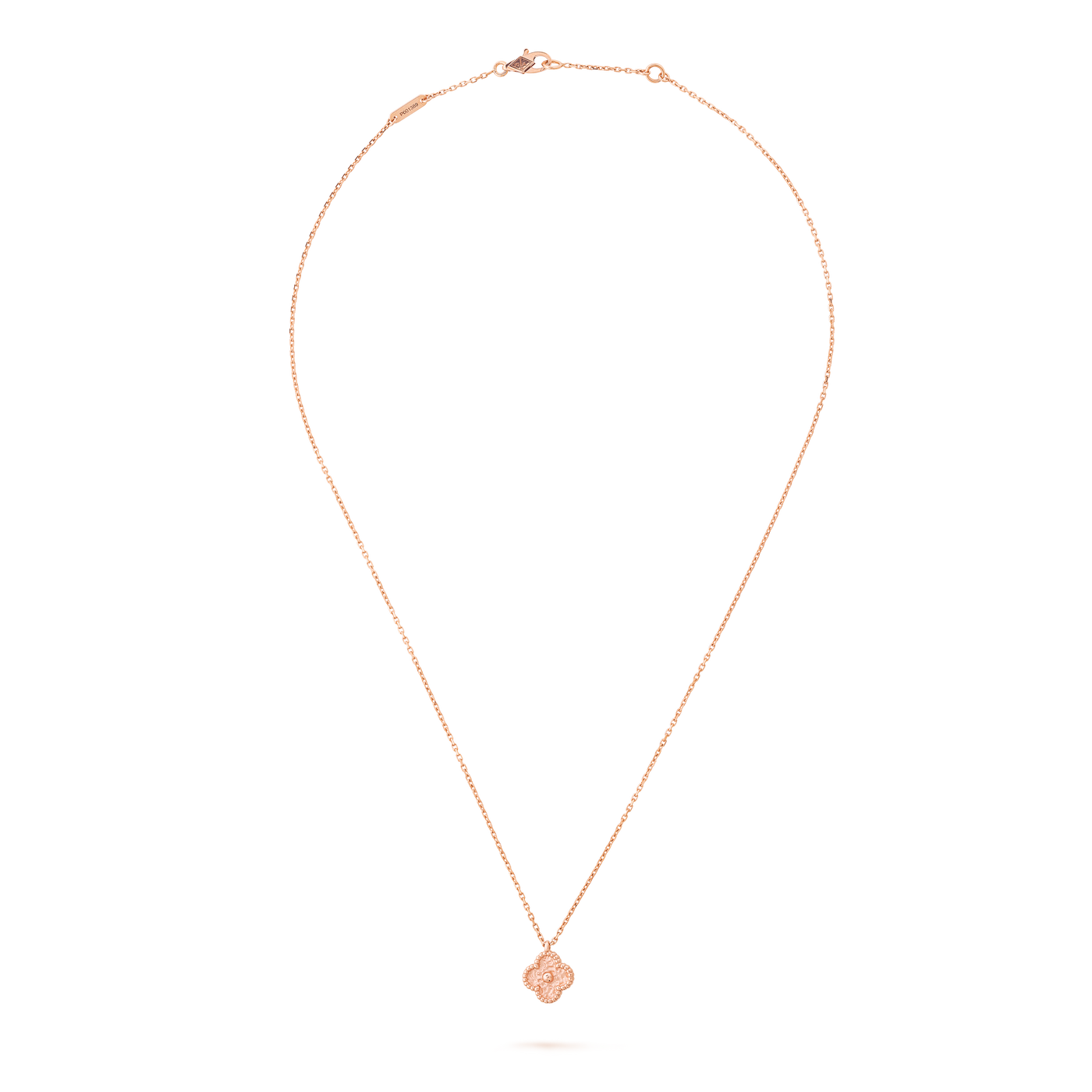 Van Cleef Vintage Alhambra pendant Pink