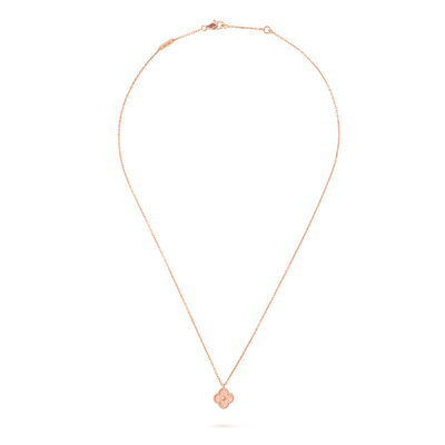Van Cleef Vintage Alhambra pendant Pink