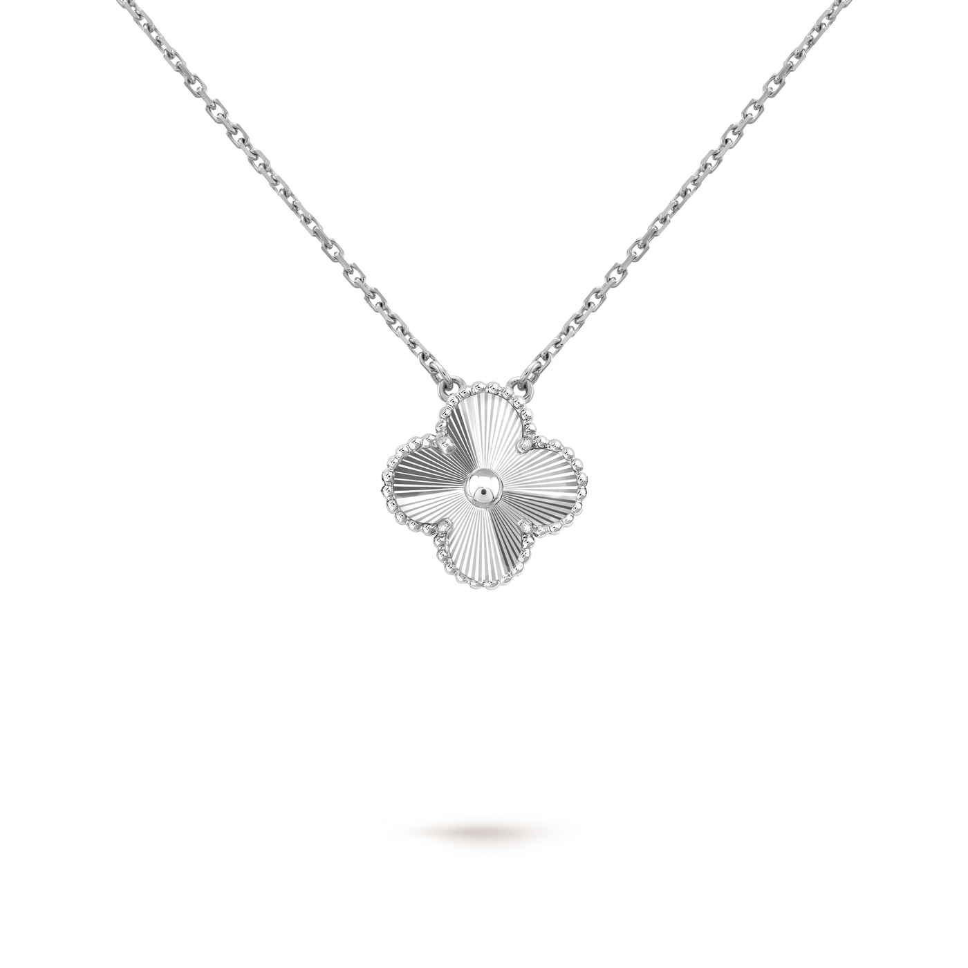 Van Cleef Vintage Alhambra pendant Silver