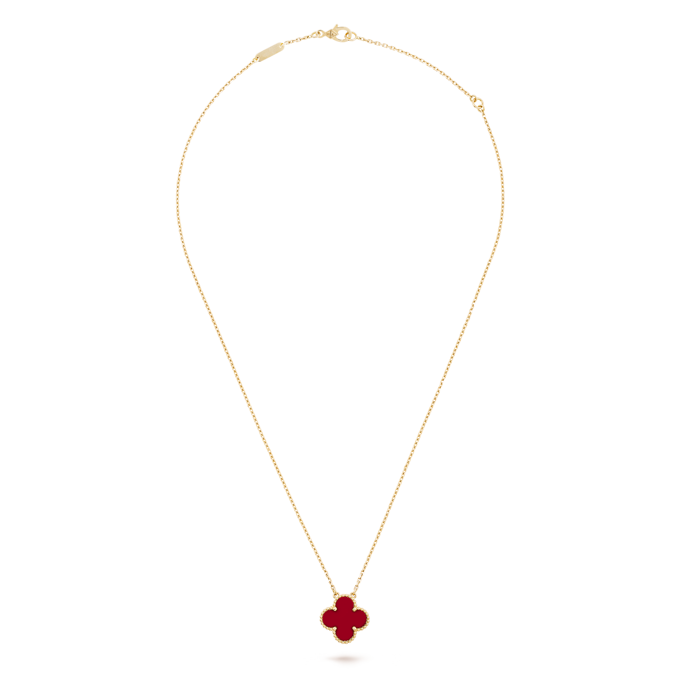 Vintage Alhambra pendant Red